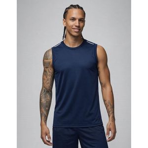 FOXA Lot de 5 débardeurs de sport pour hommes, séchage rapide, sans manches, col rond, coupe extensible - Product Image 3