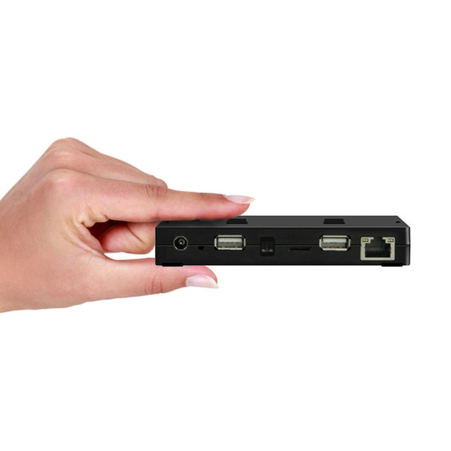 4K CEC Palm Size Android 9.0 Digital Signage Media Player Box for LCD Advertising Monitor