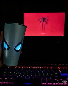 Bicchiere Termico in Acciaio Inossidabile Spider-Man che Cambia Colore, Tazza Reattiva al Freddo Fai-da-te, Regalo da Collezione - Spider-Man 4 The Day of New Dawn - Product Image 4