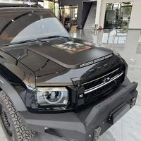 Cubierta de Capó Estilo Mecha con Diseño Modificado para Jetour Traveler T2 2023-2026, Accesorios Exteriores