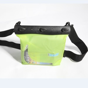 Tteoobl Bolsa impermeable L-619C con correa para el hombro arqueada y suave, bolsillo para teléfono móvil, unisex - Product Image 1
