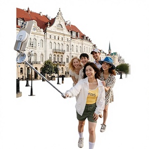 Perche à selfie portable en fibre de carbone Ulanzi MT-85 avec trépied magnétique, télécommande 10M et support pour diffusion en direct, idéale pour <span class=keywords><strong>iPhone</strong></span> et voyages en extérieur - Product Image 2