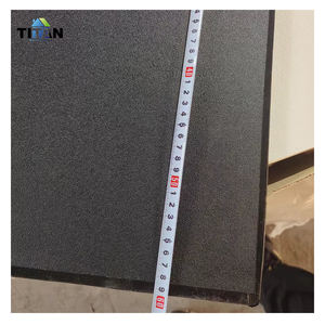 Vinile per Controsoffitto Finto Gesso Nero 2 Piedi X 4 Piedi Pannello Decorativo <span class=keywords><strong>in</strong></span> PVC per Controsoffitto, <span class=keywords><strong>Cartongesso</strong></span> per Soffitto - Product Image 1