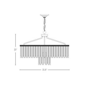 Lámparas Colgantes de Cristal LED Redondas para Decoración de Interiores Personalizada, Lámparas de Araña de Lujo para Villas, Escaleras de Hoteles, Techos Altos - Product Image 5