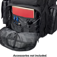 Sac à dos tactique OEM ODM pour stand de tir, sac de stand de tir avec sangles MOLLE, sac à dos de rangement pour armes à feu et munitions pour l'entraînement au stand de tir