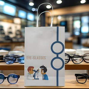 Mua sắm lấy đi Kính mắt bộ hoàn chỉnh với túi giấy mini biểu tượng tùy chỉnh túi giấy cho cửa hàng quang học - Product Image 5