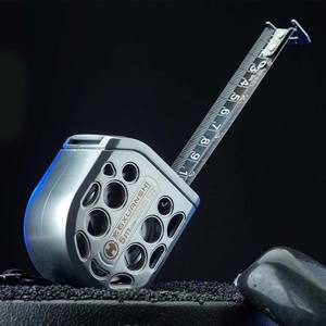 Mètre Ruban Métrique Xuan Shi en Acier Inoxydable 5M, Auto-Retrouleur avec Frein, Verrouillage Automatique, Conception Creuse, Résistant à l'Usure, Étanche - Product Image 5