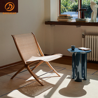 Table d'appoint de salon en bois au design moderne et simple, table ronde d'angle rouge pour hôtel et villa, mobilier