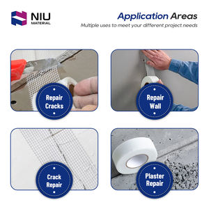 ファイバーグラス乾燥壁テープファイバーグラス自己粘着メッシュテープファイバーグラス乾燥壁修理テープ - Product Image 3