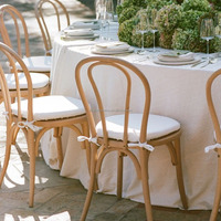 Vente chaude Location PP Restaurant Événements Hôtels Banquet De Mariage Résine Bentwood Thonet Chaise Empilable