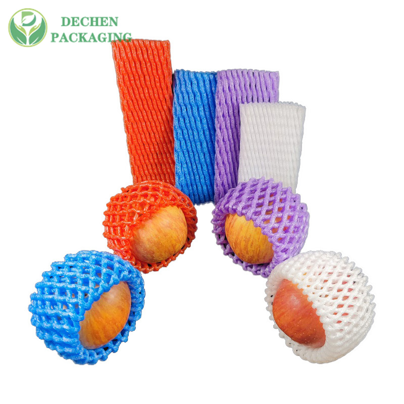 Bottle Sleeve Wine Polypropylene Sheet EPE Foam Mesh Net For Coconut