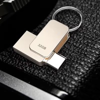 Flashdisk USB Type C OTG 3.0 16GB 32GB 8GB 64GB 128GB Metal Mini Flash Drive 4GB 8GB USB Flash Disk 2.0 Metal USB C Pendrive