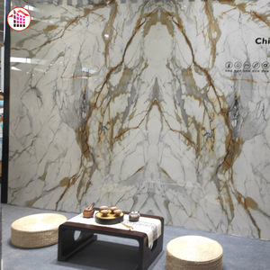 Canicas de mármol de piedra Natural para casa, revestimiento de piedra de rocas de Lava de mármol blanco - Product Image 2