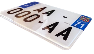 Placa <span class=keywords><strong>de</strong></span> Matrícula Europea <span class=keywords><strong>de</strong></span> Aluminio Metálica Personalizada, Nueva <span class=keywords><strong>de</strong></span> Fábrica <span class=keywords><strong>Original</strong></span> - Product Image 4