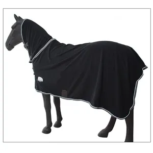 Magnet teppich Reitpferde teppich mit Magnet Horse Filing Polyester Equine Equipment Sommer blatt für Pferde