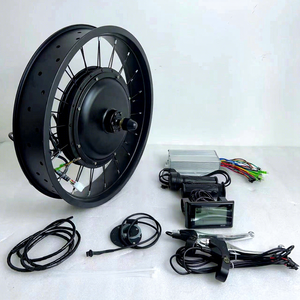 20 "* 4.0 électrique gros pneu pneu vélo moyeu de roue moteur Conversion Kit 48v 1000w neige Ebike pièces de rechange Kit 26 pouces - Product Image 1