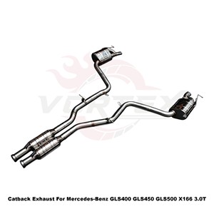 Vortex Worldwide-Store Preferred Stainless Tailpipe Kit For Mercedes-Benz GLS400 GLS450 GLS500 X166 - Product Image 4