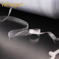 Bande élastique en TPU pour vêtements de bébé, certifiée Oeko-Tex Annexe 6, transparente, cousue, anti-déformation pour les tricots
