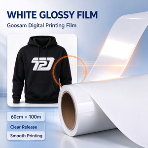 Goosam - Rollo de Vinilo Termotransferible de PU Imprimible con UV DTF, 0,5 mm, 1 mm, para Impresión de Camisetas, Proveedor Mayorista - Product Image 1