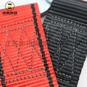 Arnés de Seguridad de Cuerpo Completo Zhongyu, Carga de 100 kg, Cinta de 4.3 cm, Rojo, para Construcción en Exteriores, Escalada, Protección Contra Caídas - Product Image 3