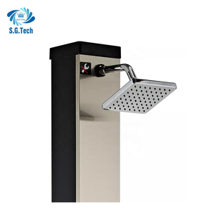 <span class=keywords><strong>Chauffe</strong></span>-<span class=keywords><strong>eau</strong></span> <span class=keywords><strong>solaire</strong></span> écologique pour piscine, or et noir, 40L, douche <span class=keywords><strong>solaire</strong></span> pour extérieur - Product Image 6