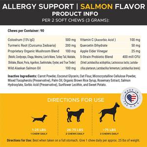 Suplemento Inmunológico WANZIBEI para Perros, Alergia Estacional, Golosinas Masticables para Mascotas, Nutrición Canina - Product Image 6