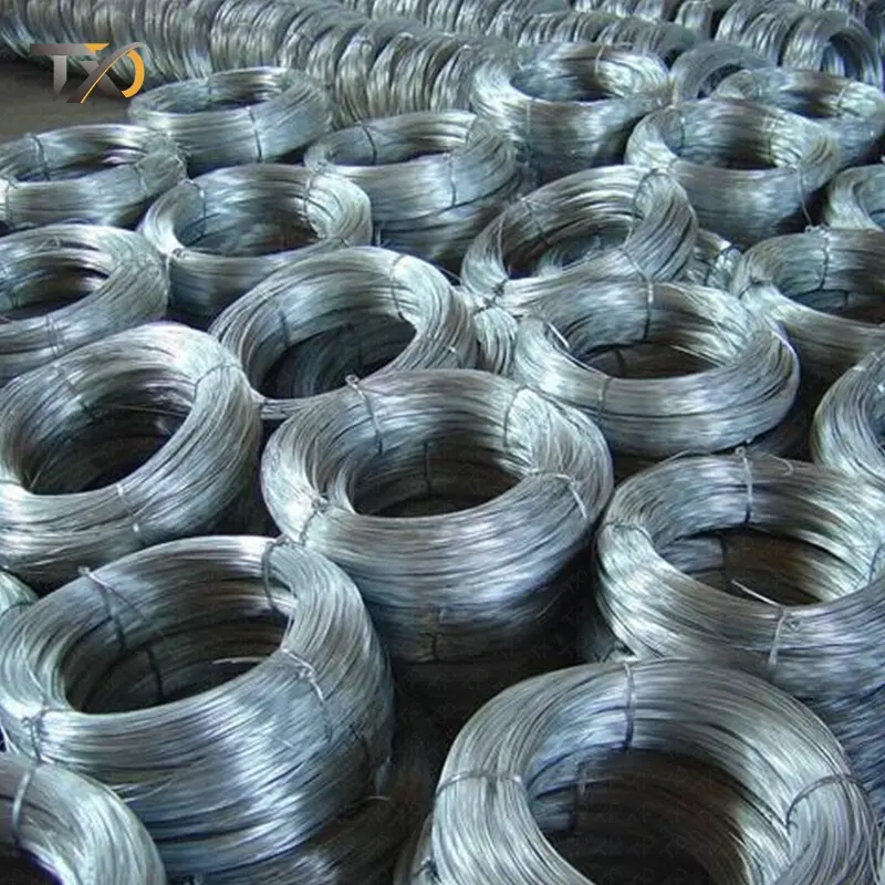 High Quality Galvanized Steel Wire Price Per Kg Iron Wire Or Cloth Hanger Maki Gi 16 Gauge Galvanized Steel Wire