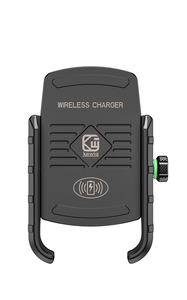 Không thấm nước Xe Máy Người giữ điện thoại với bộ sạc không dây 360 Xoay xe máy tay lái không dây sạc điện thoại chủ - Product Image 3