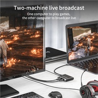 Tarjeta grabadora de captura de videojuegos, Hdmi, 1080p, con Audio, compatible con salida de audio, 1920x1080P