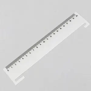 Segnalibro a forma di righello 20 cm personalizzabile per merchandising - Product Image 5