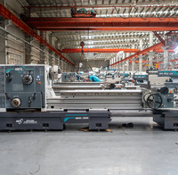 Tour à métaux de précision 800x2000mm avec alésage de 105mm / Tour manuel pour usinage de métaux