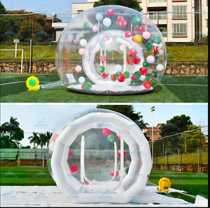 Casa de Burbujas Transparente Tipo Domo, Casa de Burbujas de PVC, Castillo Inflable, Casa de Burbujas Inflable para Campamentos al Aire Libre, Bodas y Fiestas - Product Image 6