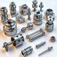 Pièces en aluminium usinées CNC de précision sur mesure, composants métalliques OEM, service de fraisage et de tournage