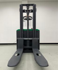 Pallet Stacker 1.5ton Stacker Lift Truck 1ton công suất với pin lithium lao động-tiết kiệm Thiết kế cho kho tải xe tải - Product Image 2