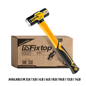 Marteau octogonal forgé en acier robuste GSFixtop avec manche en TPR, marteau de démolition avec grande tête octogonale de 14/16/18/20 lb, OEM - Product Image 5