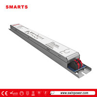 Alimentation LED 100W à courant constant 2100mA, boîtier acier, 120-277VAC, compatible DALI-2 D4I PUSH Dimming