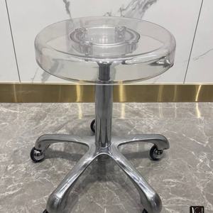 Équipement de salon de beauté, mobilier de coiffure, tabouret roulant hydraulique réglable, chaise de beauté pour coupe de cheveux - Product Image 4