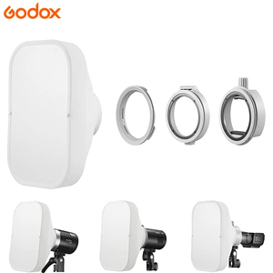 Kit de diffuseur de boîte à lumière Godox ML-CS1625 avec 3 adaptateurs, diffuseur pliable pour GodoxV1 Series V1 ML30 ML60BI <span class=keywords><strong>AD200PRO</strong></span> - Product Image 4