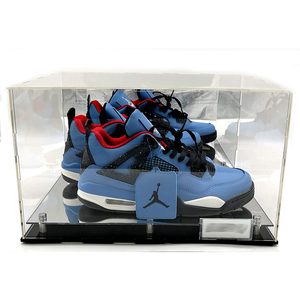 Tùy Chỉnh LED Bóng Đá Bóng Rổ Mũ Bảo Hiểm Sneakers Acrylic Hiển Thị Trường Hợp Showcase Box UV Bảo Vệ Thể Thao Full Mirror Memorabilia - Product Image 2