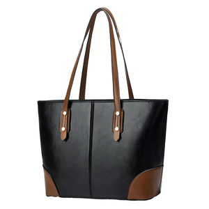 Sacs fourre-tout tendance pour femmes 2025 – Grande capacité, style sac à main sous le bras, fermeture éclair, en cuir PU, doublure polyester, portables – Vente en gros - Product Image 4