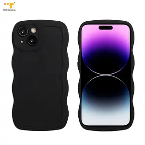 Custom colorful ins style fashion transparent tpu 2mm high quality blank cell phone covers case protective