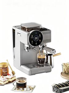 Machine à café intelligente à écran tactile semi-automatique pour la maison, machine à café latte, americano, expresso avec réservoir à lait - Product Image 5
