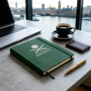 Libreta Premium de PU Suave con Logotipo Personalizado en Dorado, Regalo Corporativo para Eventos, Agenda - Product Image 3