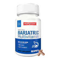 Usine de marque privée en gros digestible une fois par jour capsule de multivitamines en fer bariatrique supplément de perte de poids