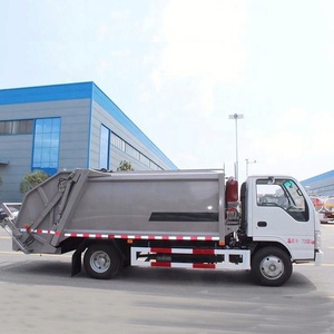รถบรรทุกอัดขยะ Isuzu ELF 4X2 4-6CBM แบบตักท้าย สำหรับเก็บขยะในเมือง นำเข้าจากต่างประเทศ - Product Image 4
