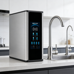 Système d'osmose inverse intelligent sans réservoir pour maison connectée, purificateur 5 étapes, système de filtration 6 étapes (PP+CTO+PP+RO+T33) - Product Image 5