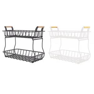 Household Fruit <b>Basket</b> Vegetable Holder Fruit Bowl <b>Small</b> Item Storage Rack Rectangle <b>Basket</b> Storage Holder - Product Image 6