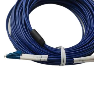 Câble à fibres optiques blindé FTTA <span class=keywords><strong>LC</strong></span>/SC monomode 4 cœurs IP68 câble de raccordement étanche pour applications extérieures 5G et CPRI - Product Image 4