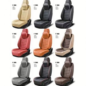 Housse de siège auto de luxe en cuir Nappa imperméable, fermeté moyenne, vente en gros usine 2026, modèle CNS-035, ensemble complet - Product Image 4