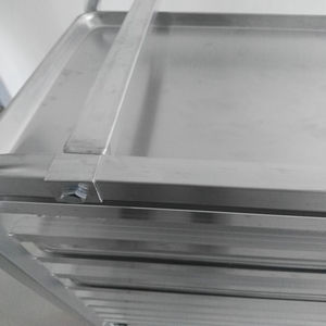 Carrito de Aluminio Ecológico para Bandejas de Panadería, con Ruedas, para Bandejas de Horno de 40*60 - Product Image 6